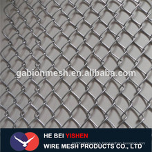 Galvanized chain link fence /pvc coated chain link fence in China